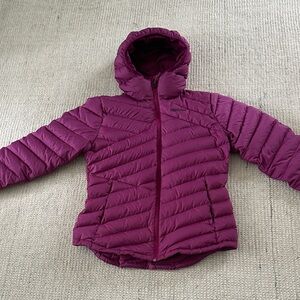 Marmot Magenta Puffer Jacket; size SM; LIKE NEW!